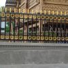 Hàng rào sắt chông nhọn mạ vàng chống trộm